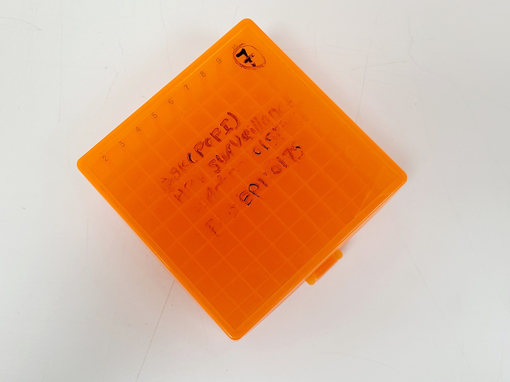 Image of Job Lot of Plastic Cryogenic Freezer Storage Boxes