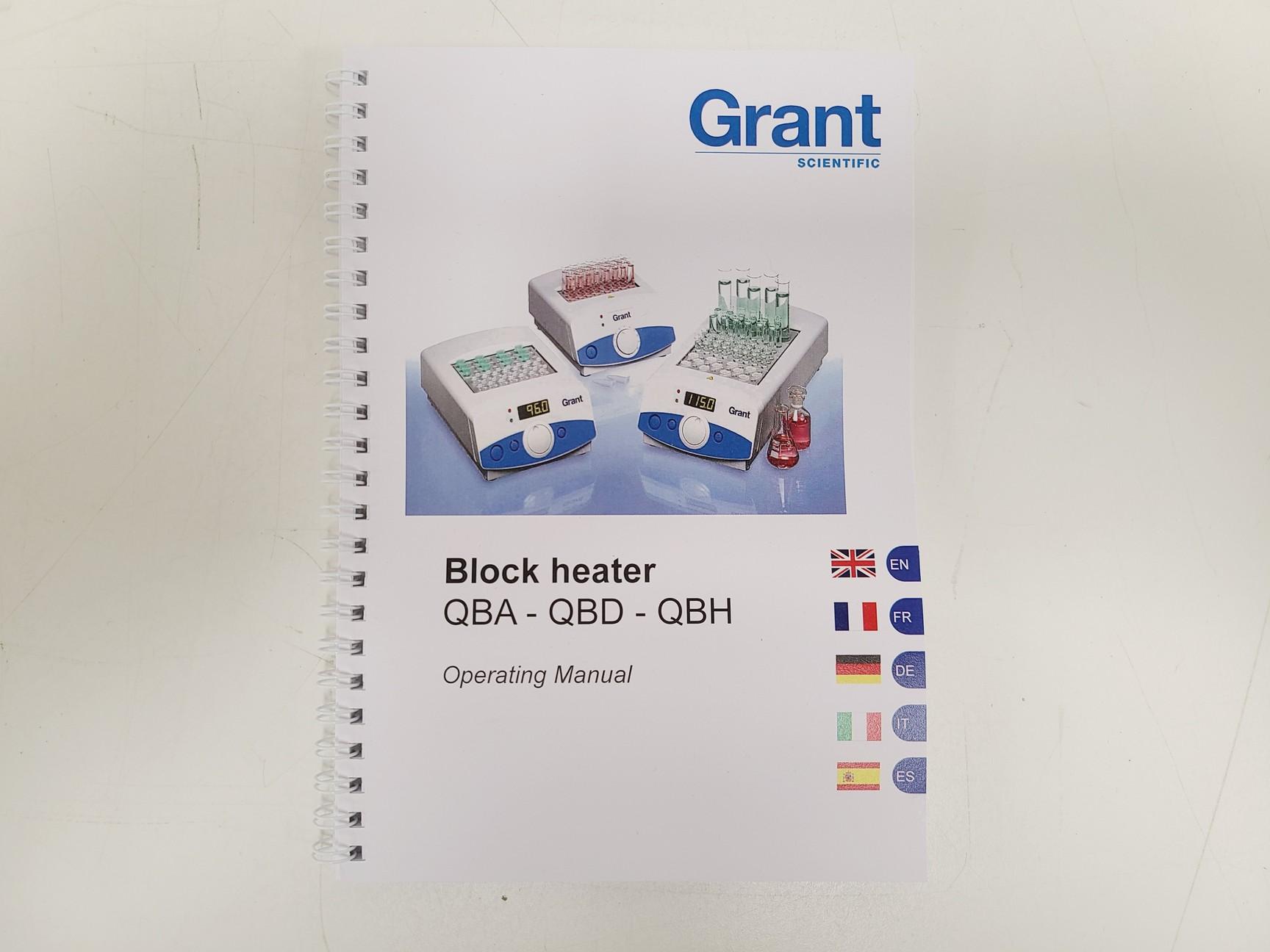 Image of Grant QBD4 Dry Heater Block