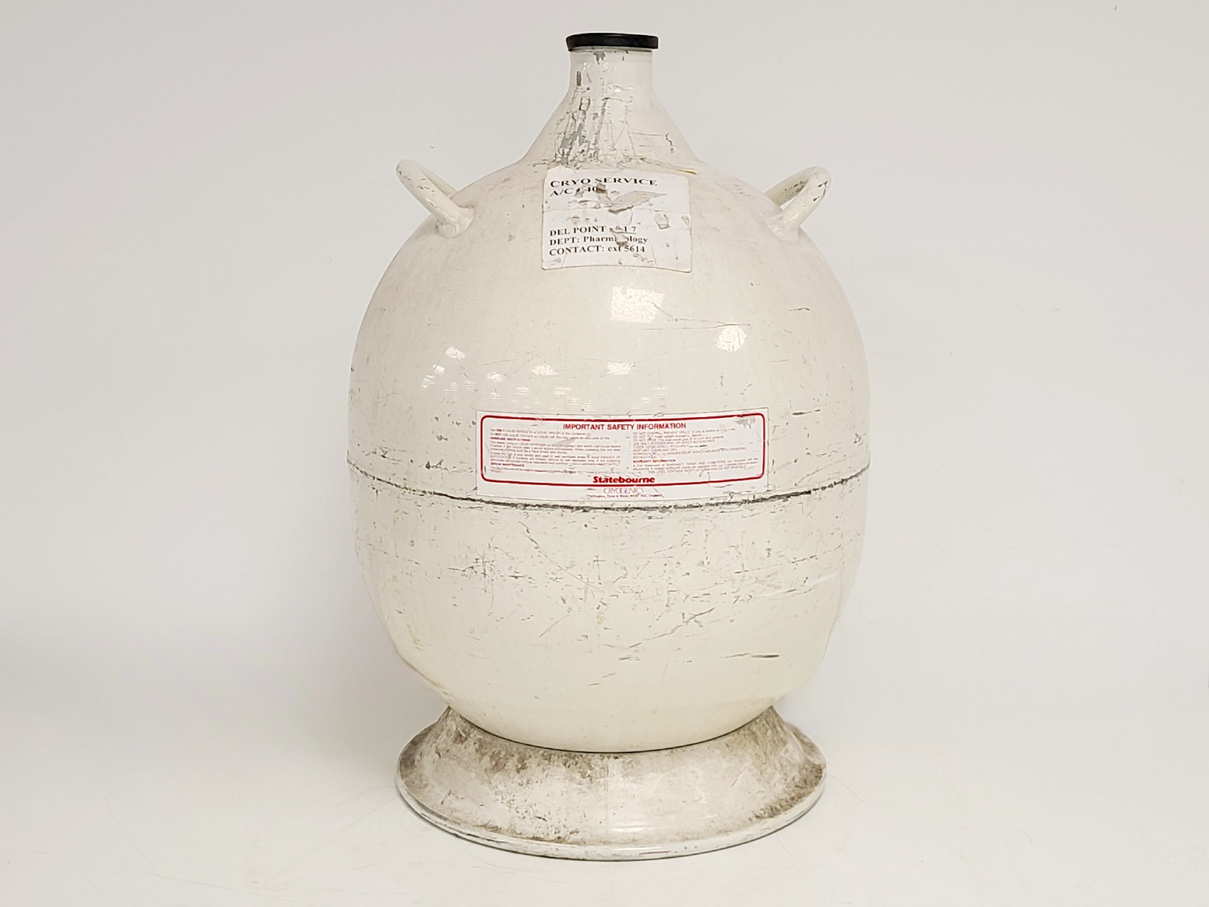 Image of Statebourne Cryogenics LA 25 Liquid Nitrogen Storage Tank (25L) Lab
