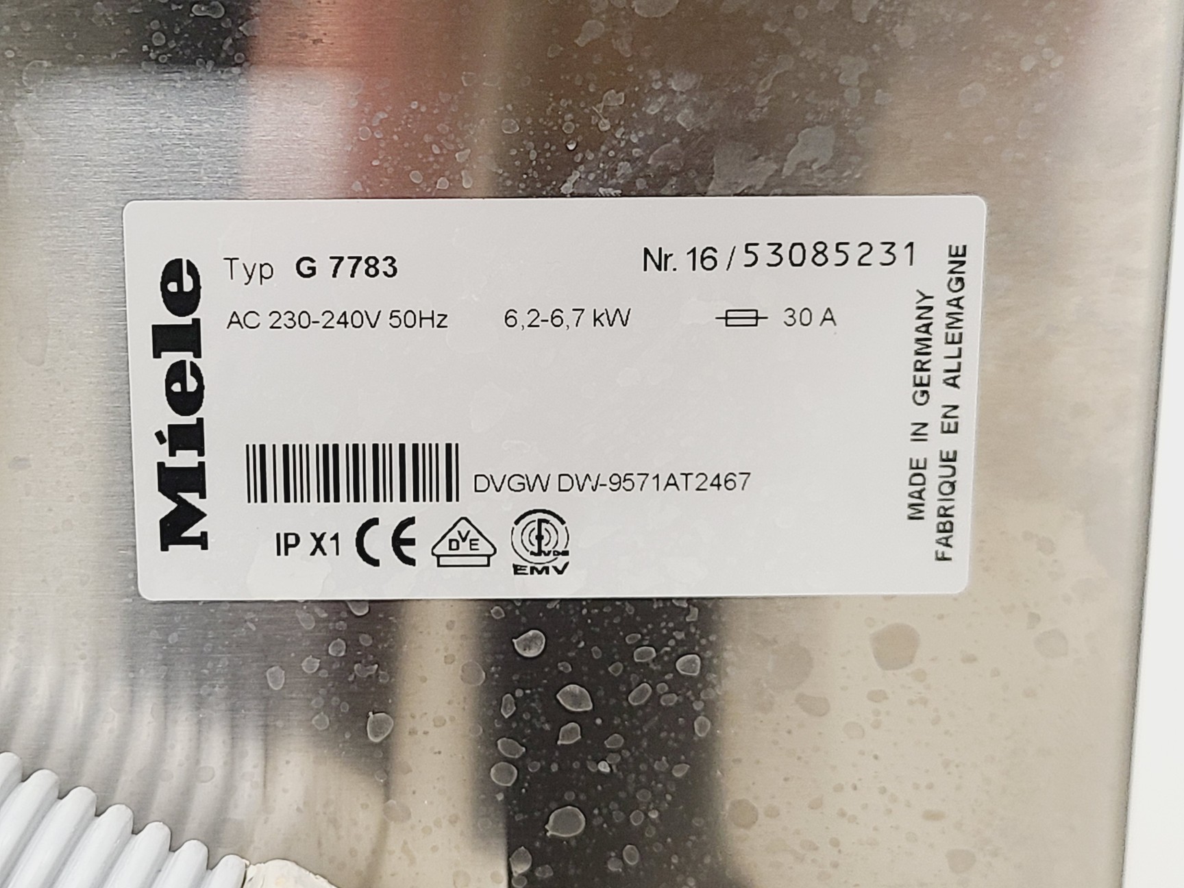 Image of Miele Laboratory Glasswasher G 7783 MIELABOR