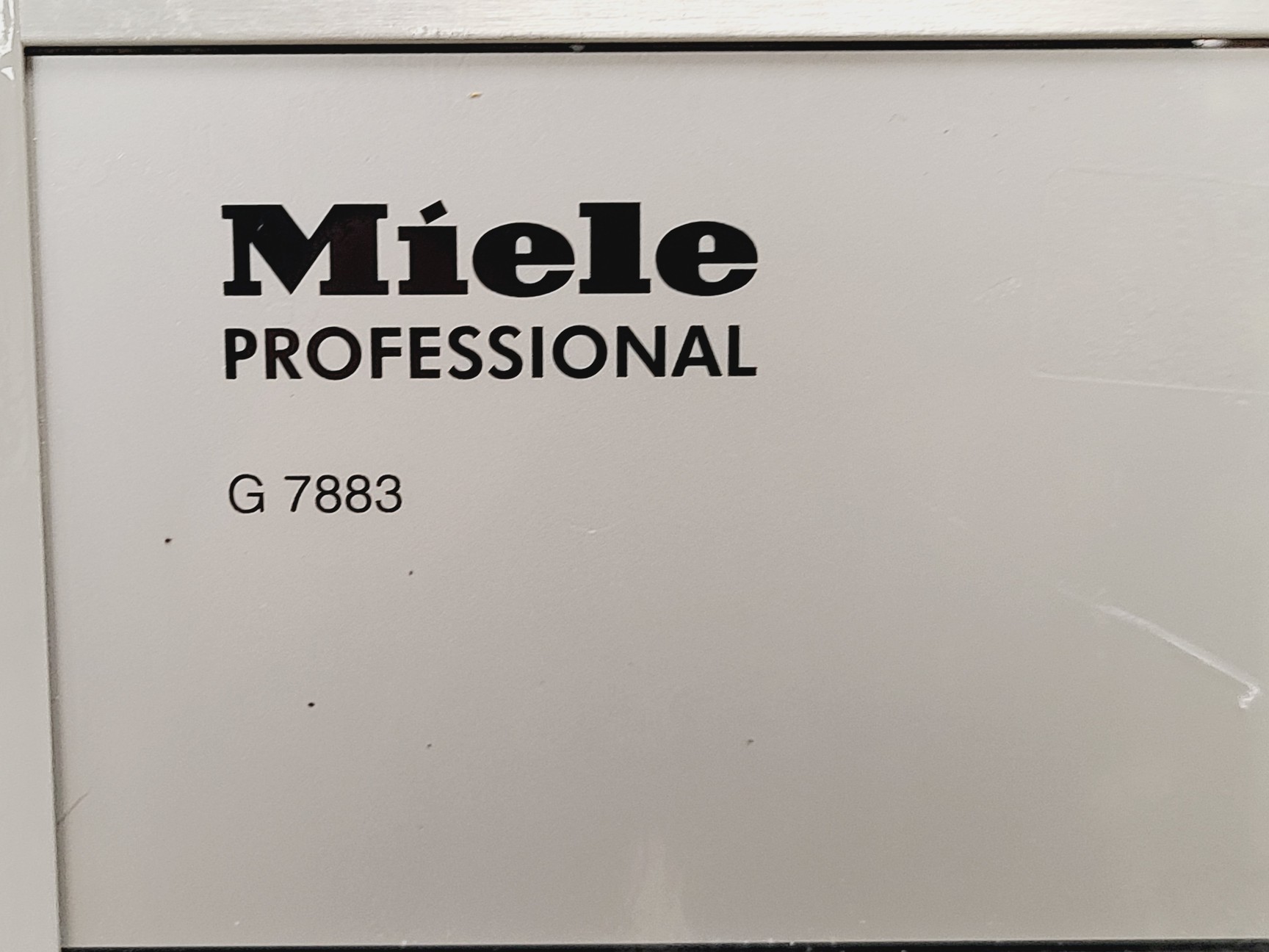Image of Miele Professional Laboratory Glassware Washer G 7887