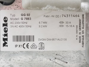 Thumbnail image of Miele Professional Laboratory Glassware Washer G 7887