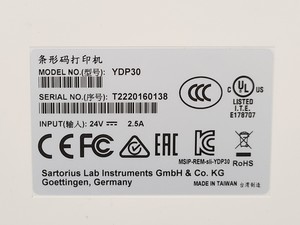 Thumbnail image of Sartorius YDP30 Thermal Transfer Printer