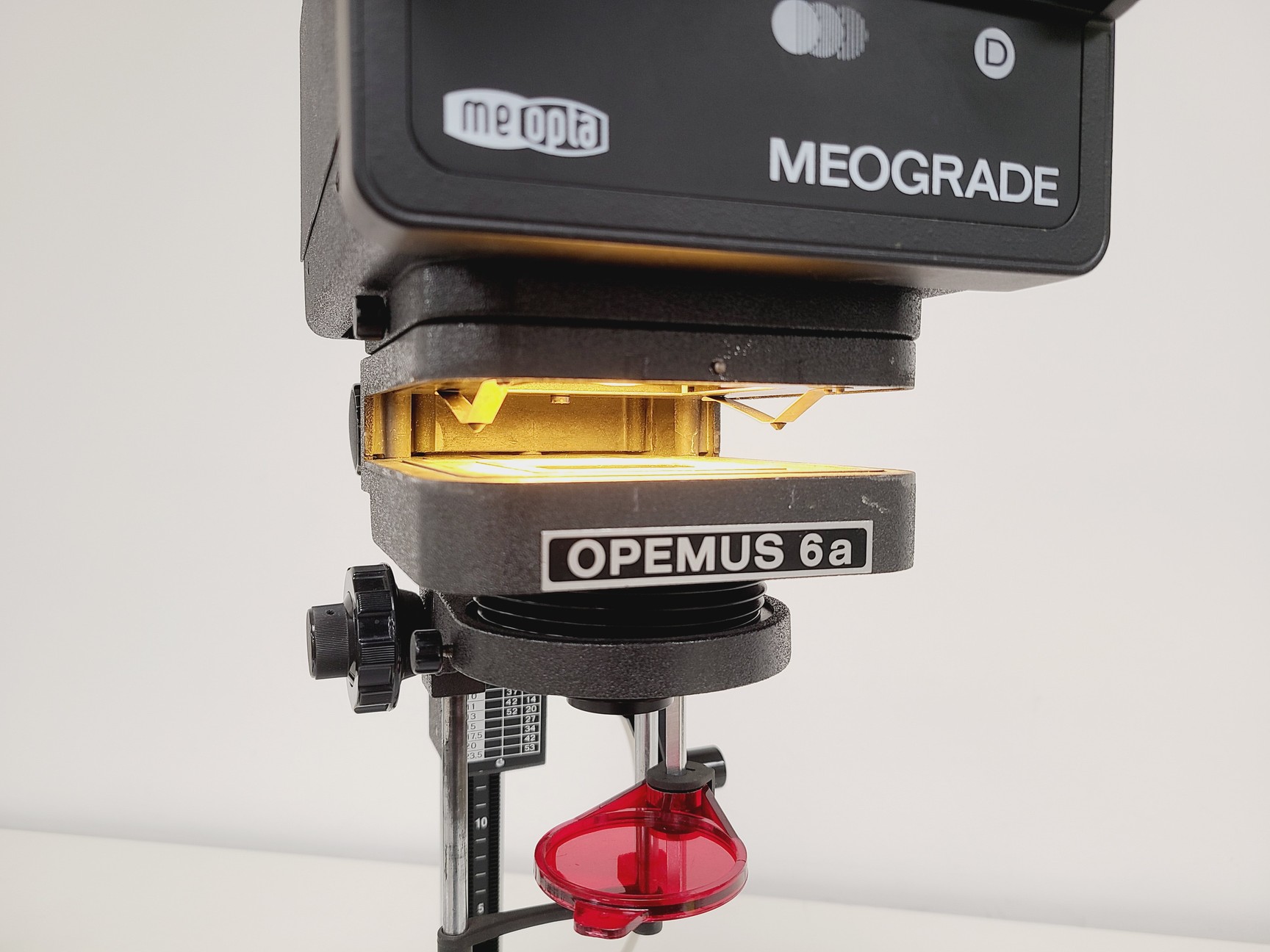 Image of Meopta Opemus 6a Enlarger with Meograde Head, Easel Frame & VIPONEL S15 Timer