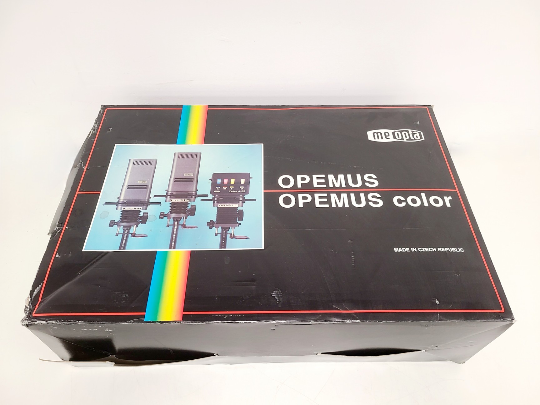 Image of Boxed Opemus Colour 3 with Meograde Head, Baseboard and Accessories