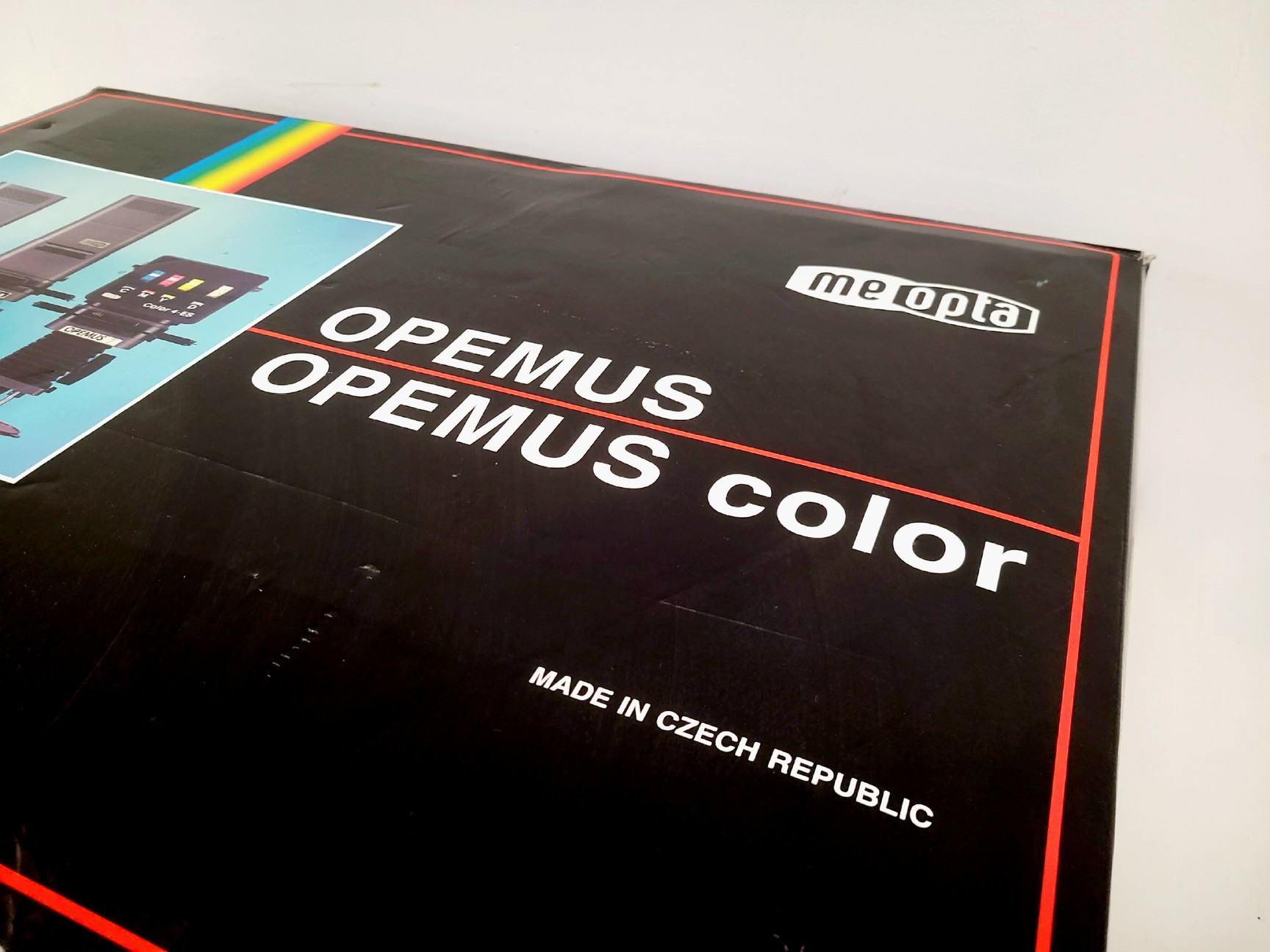 Image of Boxed Opemus Colour 3 with Meograde Head, Baseboard and Accessories