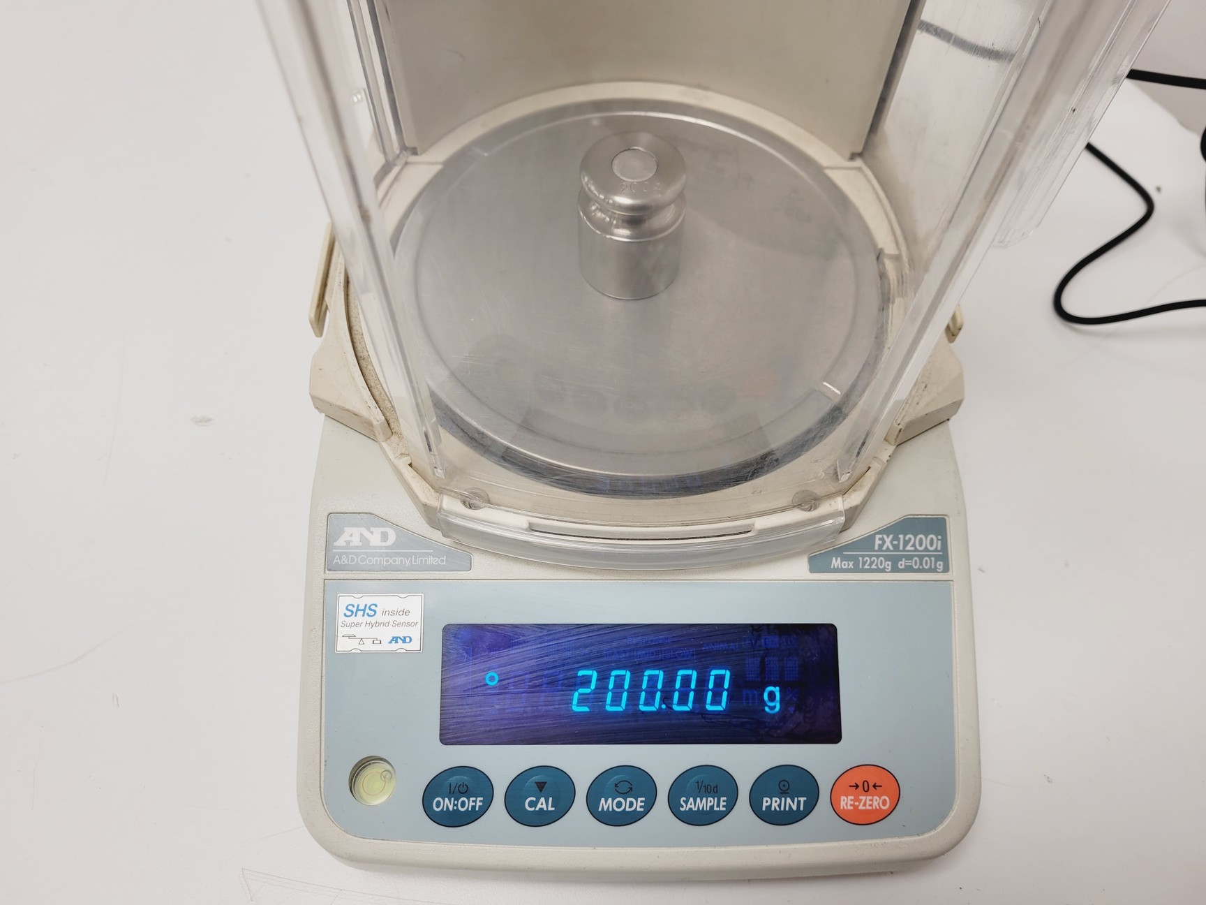 1200i A&D Precision Balance FX-1200i Lab