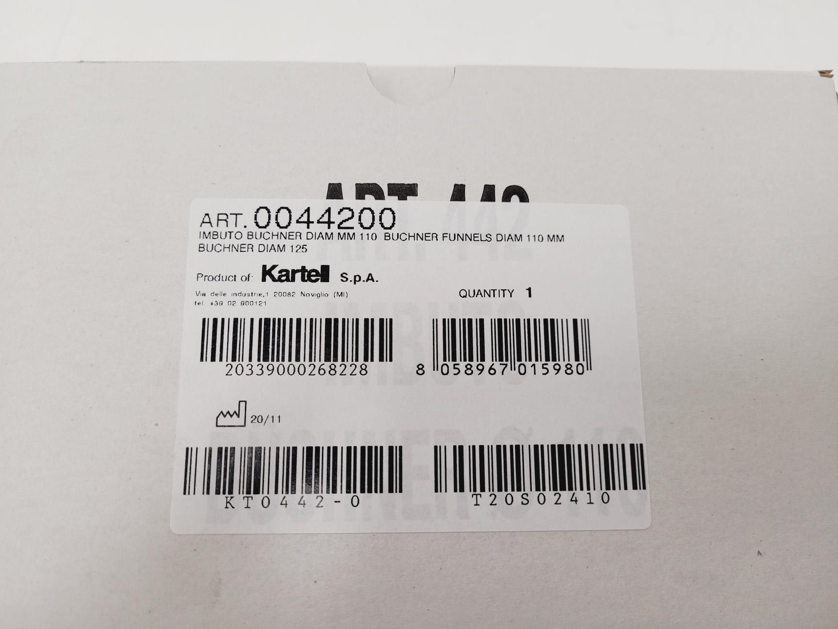 Image of Job Lot of 125x Buchner Funnels (DIAM 110 MM)