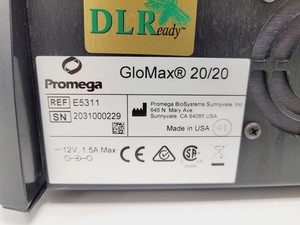 Thumbnail image of Promega Glomax 20/20 Luminometer Lab