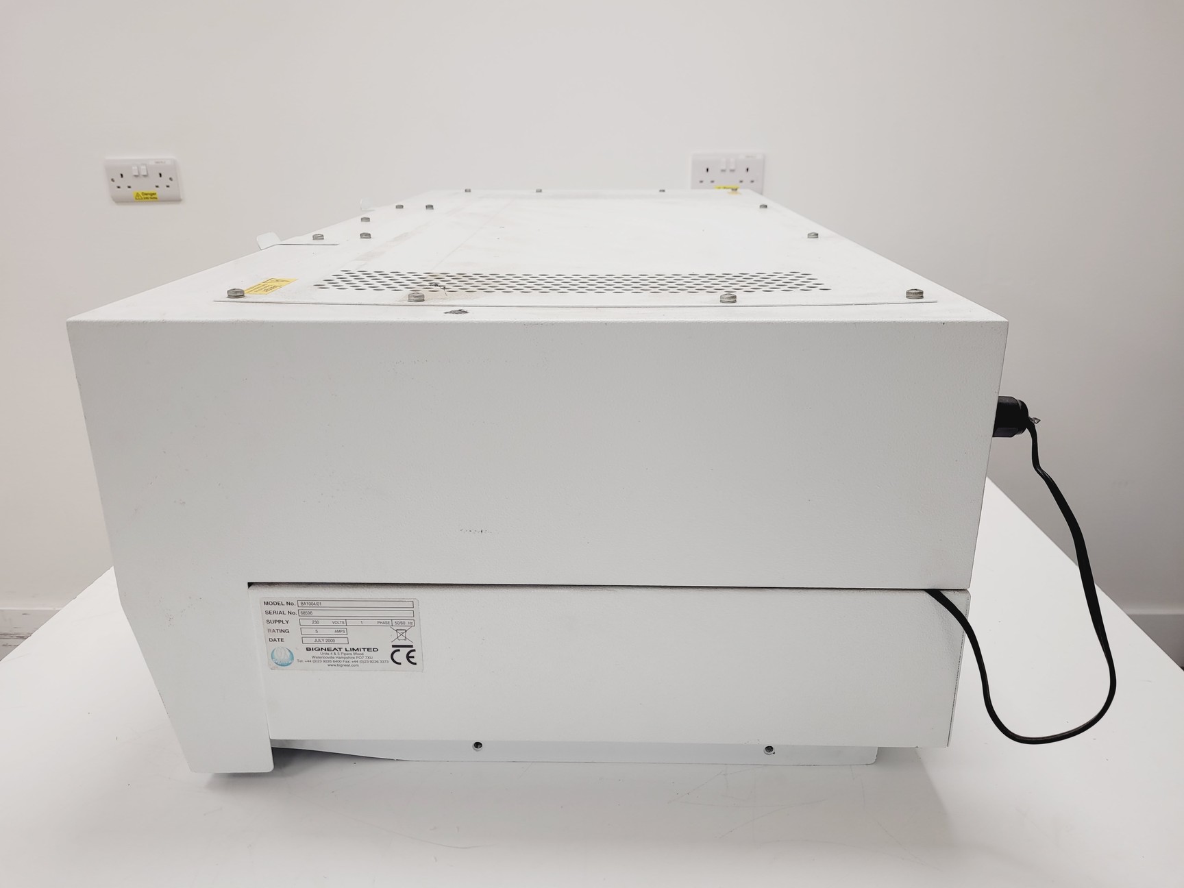 Image of Bigneat BA1004/01 Chemcap Ductless Fume Cabinet Hood