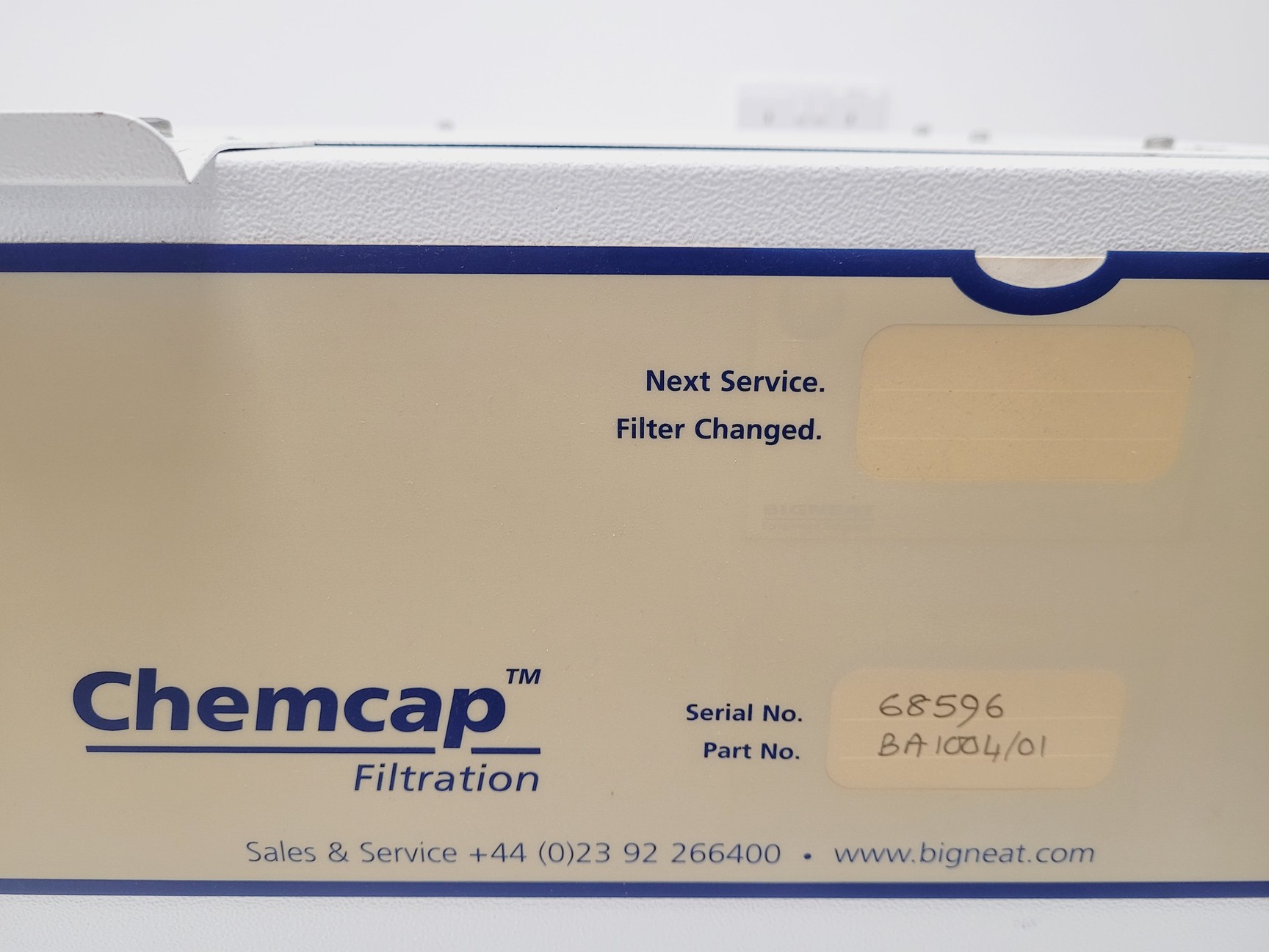 Image of Bigneat BA1004/01 Chemcap Ductless Fume Cabinet Hood