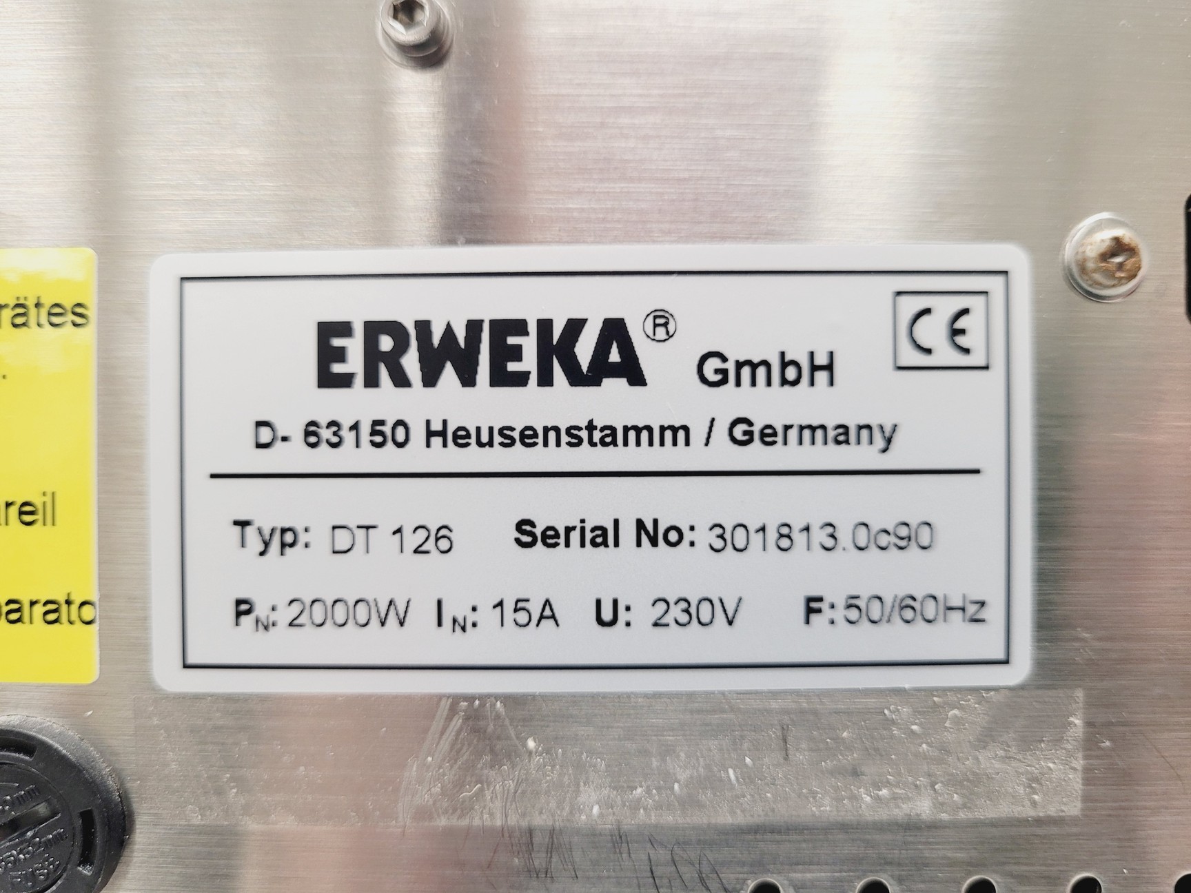 Image of Erweka Light DT 126 Dissolution Tester (Without Test Stations & Paddles)