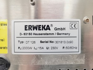 Thumbnail image of Erweka Light DT 126 Dissolution Tester (Without Test Stations & Paddles)
