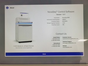 Thumbnail image of Illumina NovaSeq 6000 DNA Sequencer