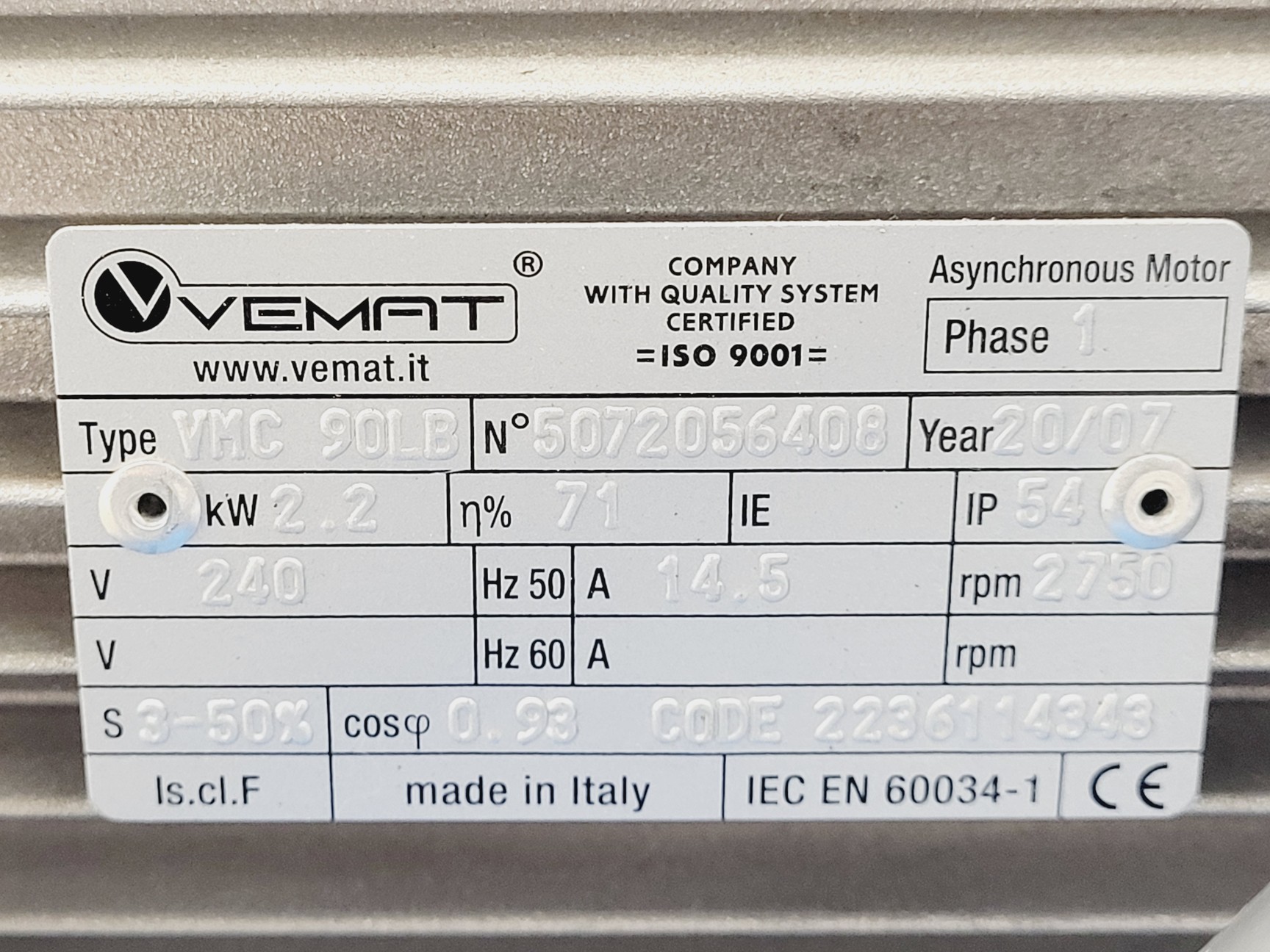 Image of ABAC PRO A39B 200 FM3 UK Air Compressor