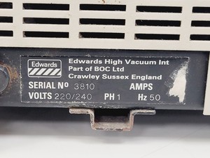 Thumbnail image of Edwards Modulyo Freeze Dryer W/ Edwards E2M8 High Vacuum Pump