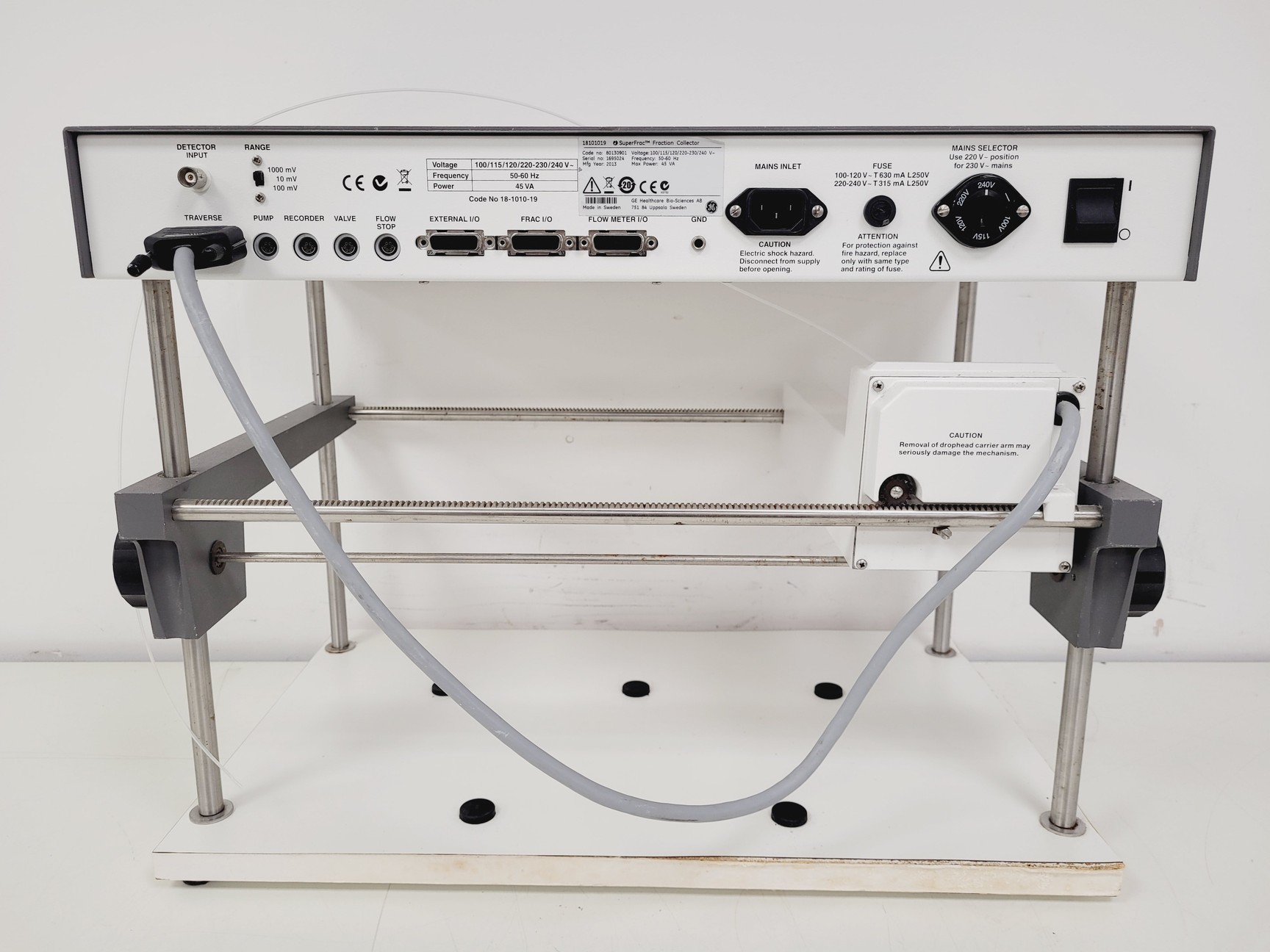 Image of GE Model - SuperFrac Fraction Collector Lab