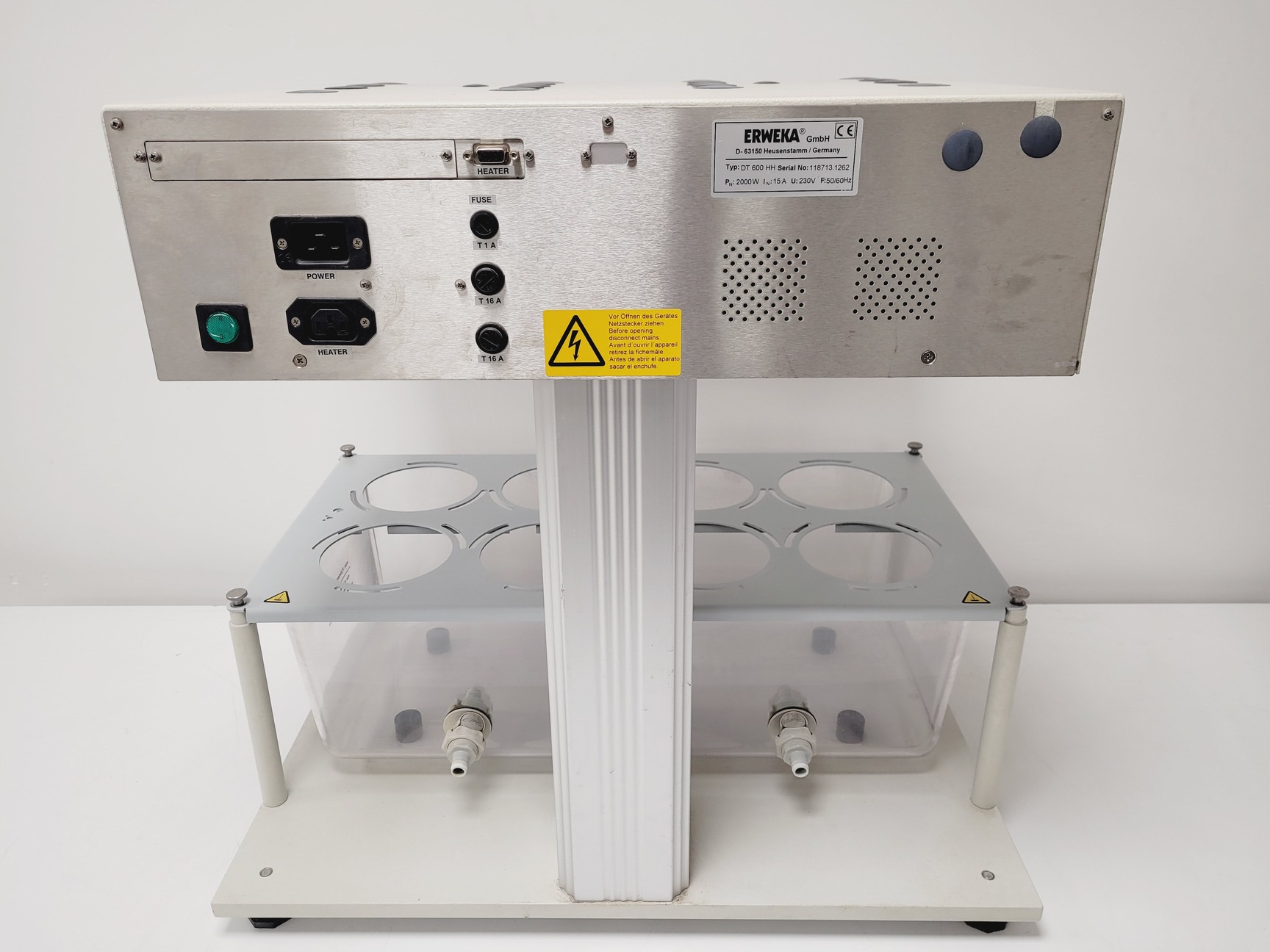 Image of Erweka DT 600 Dissolution Tester (Missing Heater)
