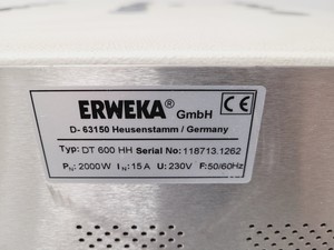 Thumbnail image of Erweka DT 600 Dissolution Tester (Missing Heater)