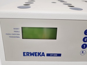 Thumbnail image of Erweka DT 600 Dissolution Tester (Missing Heater)