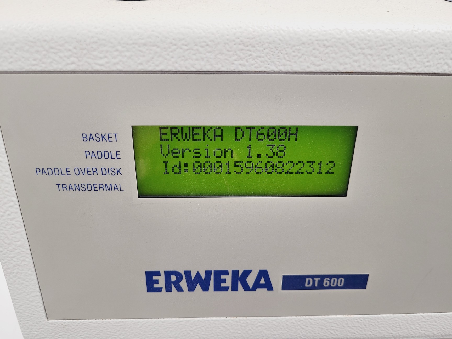 Image of Erweka DT 600 Dissolution Tester (Missing Heater)