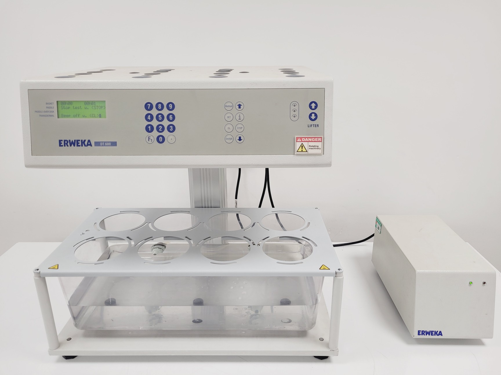 Image of Erweka DT 600 Dissolution Tester & DH 2000 Heater Lab