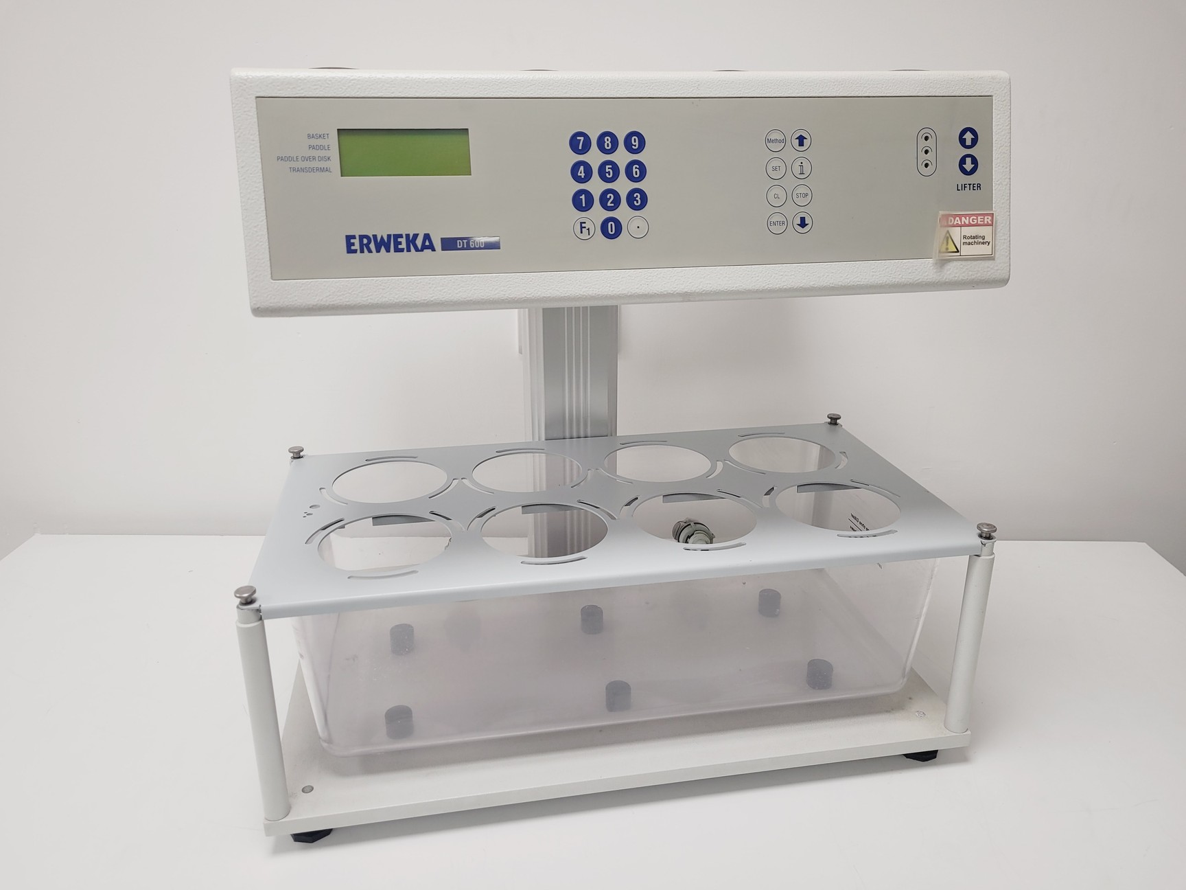 Image of Erweka DT 600 Dissolution Tester (Missing Heater)