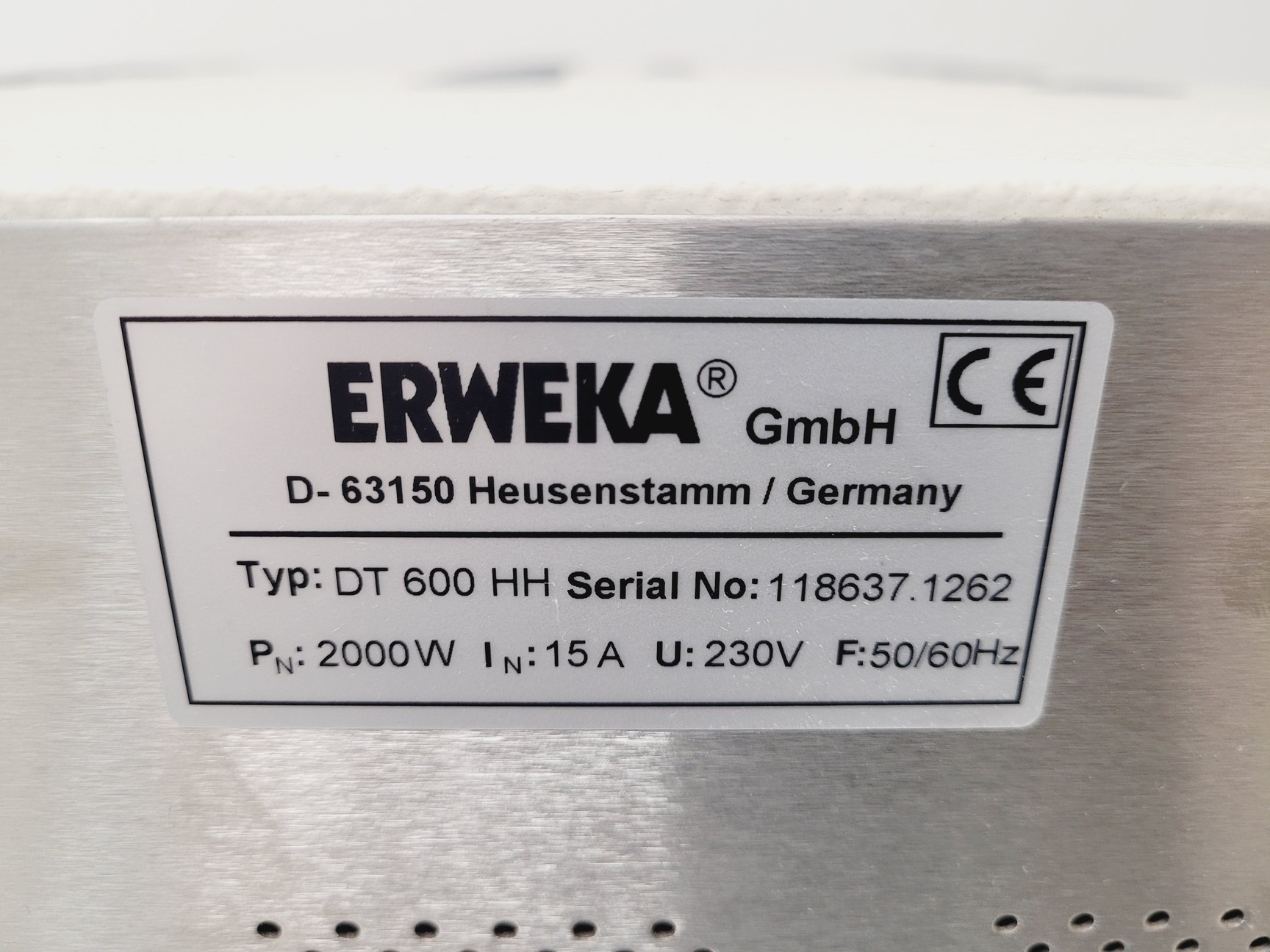 Image of Erweka DT 600 Dissolution Tester (Missing Heater)