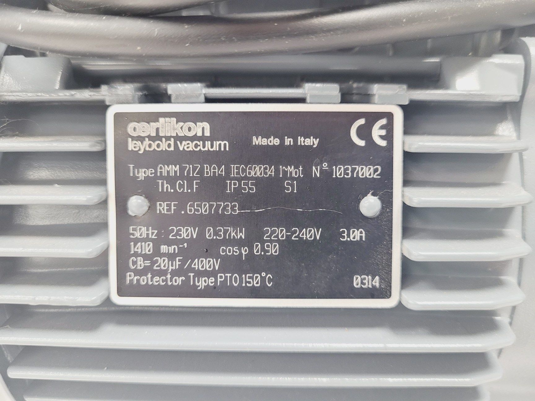 Image of Oerlikon Leybold Trivac Vacuum Pump D4B