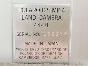 Thumbnail image of Polaroid MP4 Land Camera Base and Lamps - Spares or Repairs