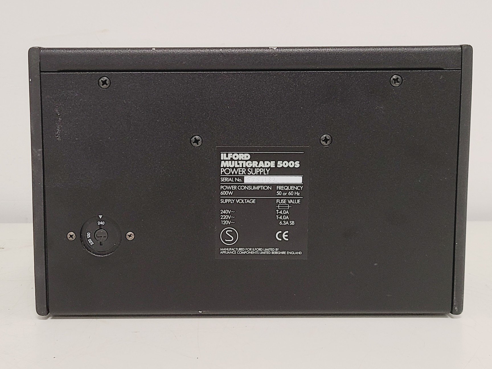 Image of ILFORD Multigrade 500H Enlarger Head w/ 500S Transformer & ILFOSPEED 500C