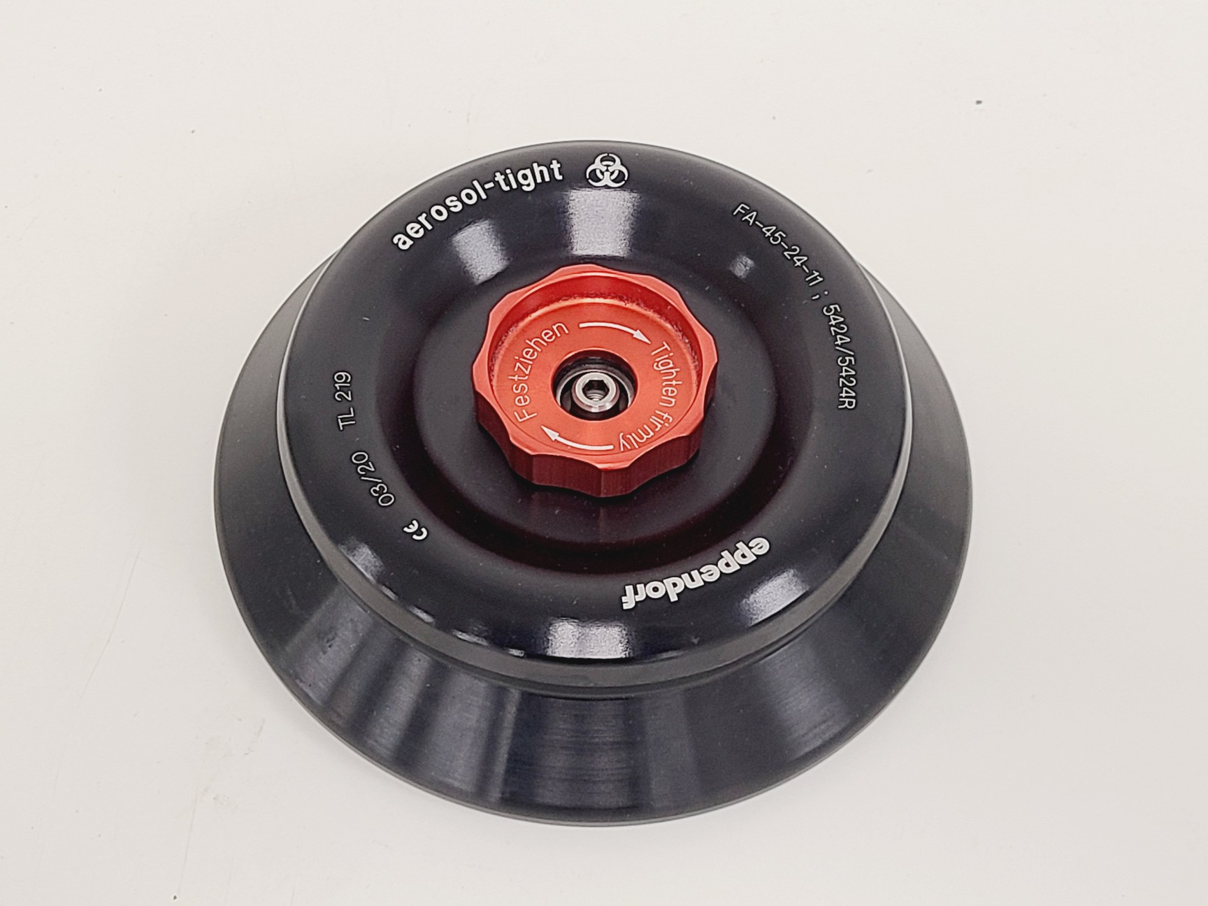 Image of Eppendorf 5424 R Refrigerated Centrifuge w/ FA-45-24-11 Rotor