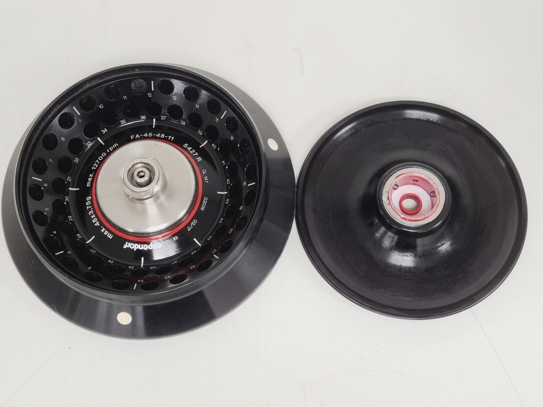 Image of Eppendorf 5427 R Refrigerated Centrifuge w/ FA-45-48-11 Rotor