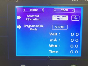 Thumbnail image of Invitrogen ZOOM Dual Power High and Low Voltage Power Supply Model ZP10002