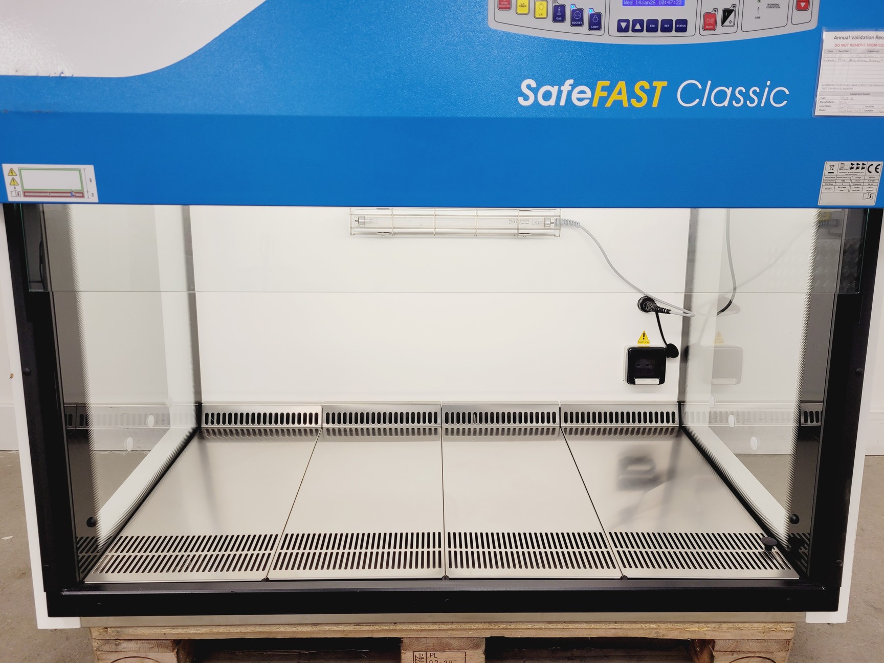 Image of Faster SafeFast Classic 212 Class 2 Biological Safety Cabinet
