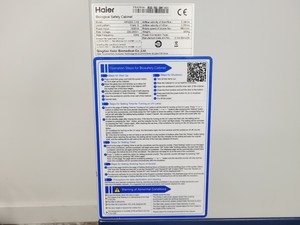 Thumbnail image of Haier HR1200-II A2 Class 2 Biological Safety Cabinet w/ Stand Lab