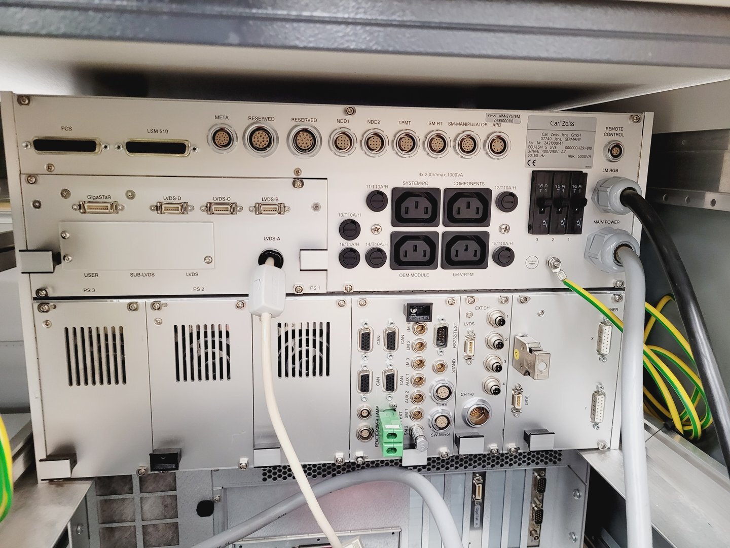 Image of Carl Zeiss LSM 510 META Confocal Microscope/Laser Module Parts & Accessories