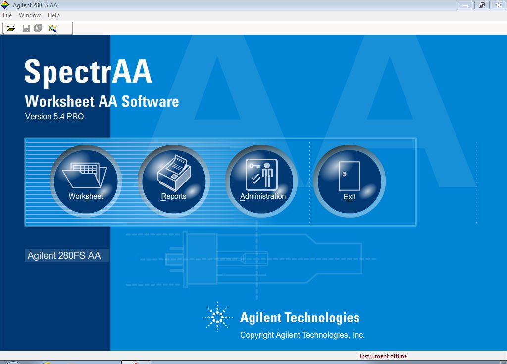 Image of Agilent 200 Series 280FS AA Atomic Absorption Spectrometer