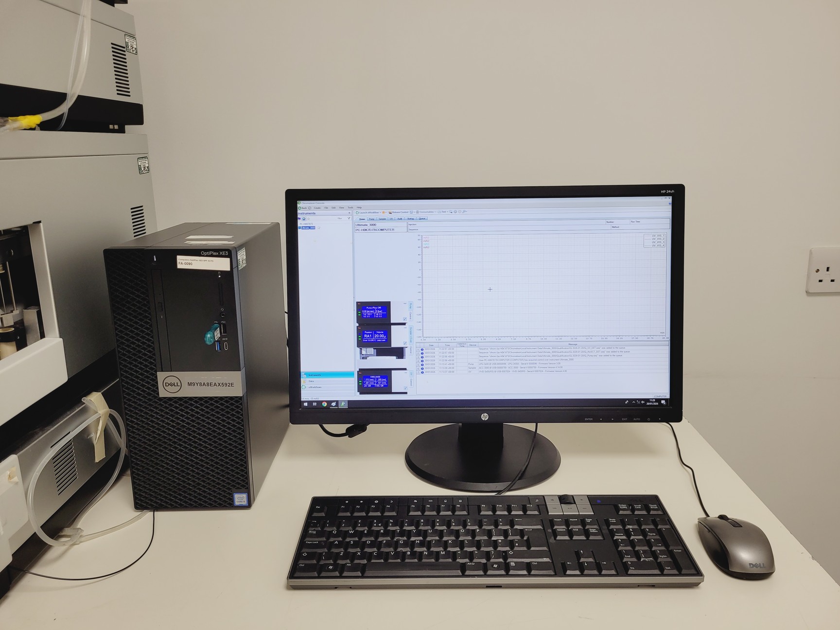 Image of Dionex LifeMate 3000 HPLC System w/ PC & Chromeleon 7 Software Lab