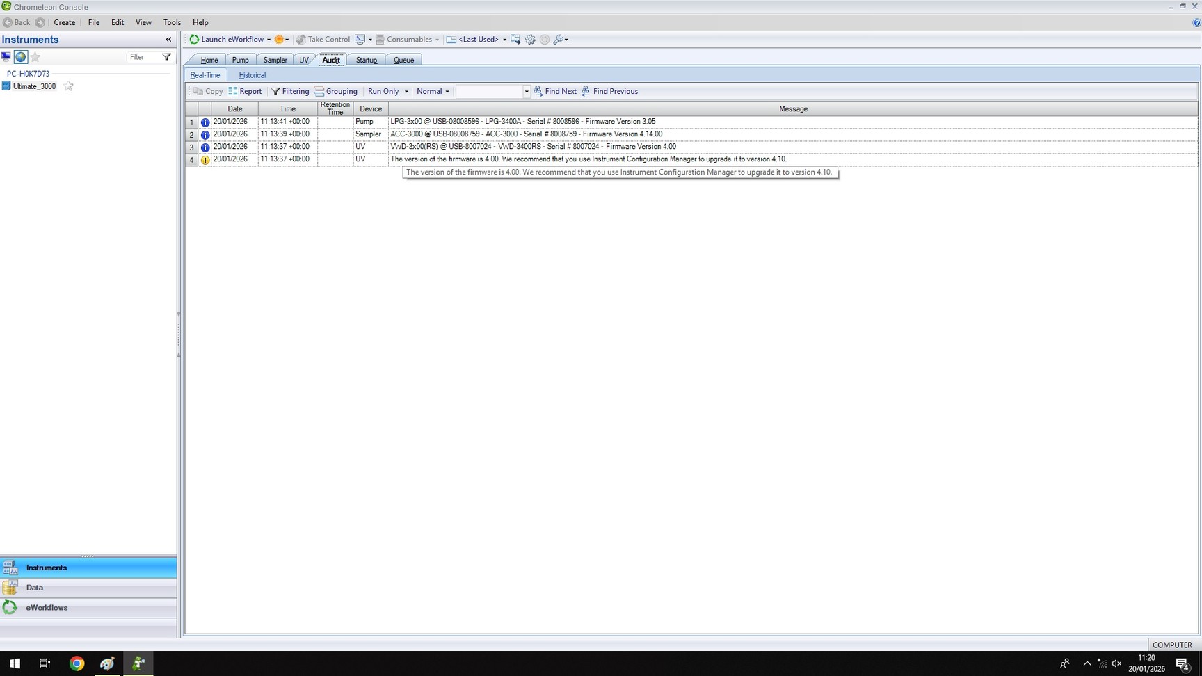 Image of Dionex LifeMate 3000 HPLC System w/ PC & Chromeleon 7 Software Lab