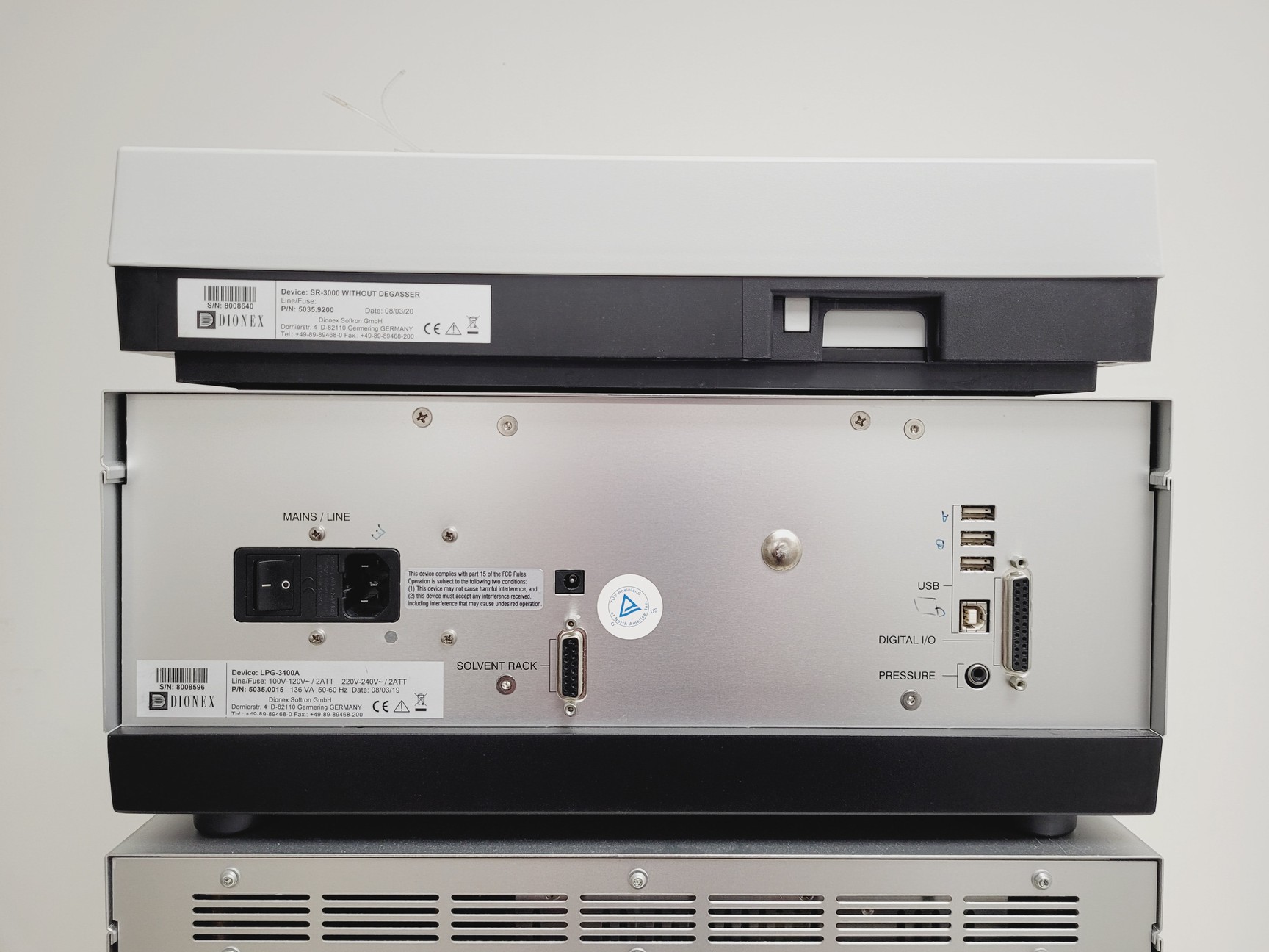 Image of Dionex LifeMate 3000 HPLC System w/ PC & Chromeleon 7 Software Lab