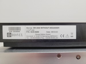 Thumbnail image of Dionex LifeMate 3000 HPLC System w/ PC & Chromeleon 7 Software Lab