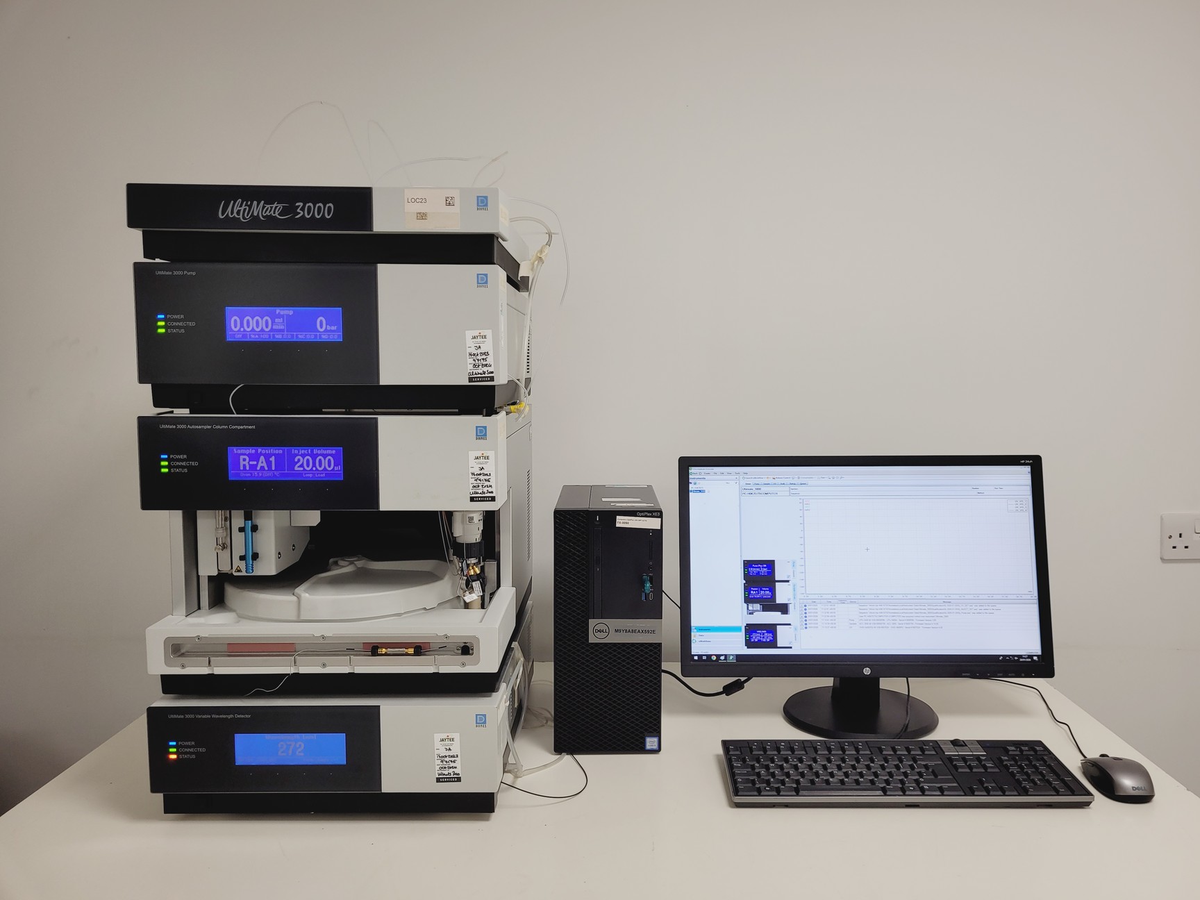 Image of Dionex LifeMate 3000 HPLC System w/ PC & Chromeleon 7 Software Lab