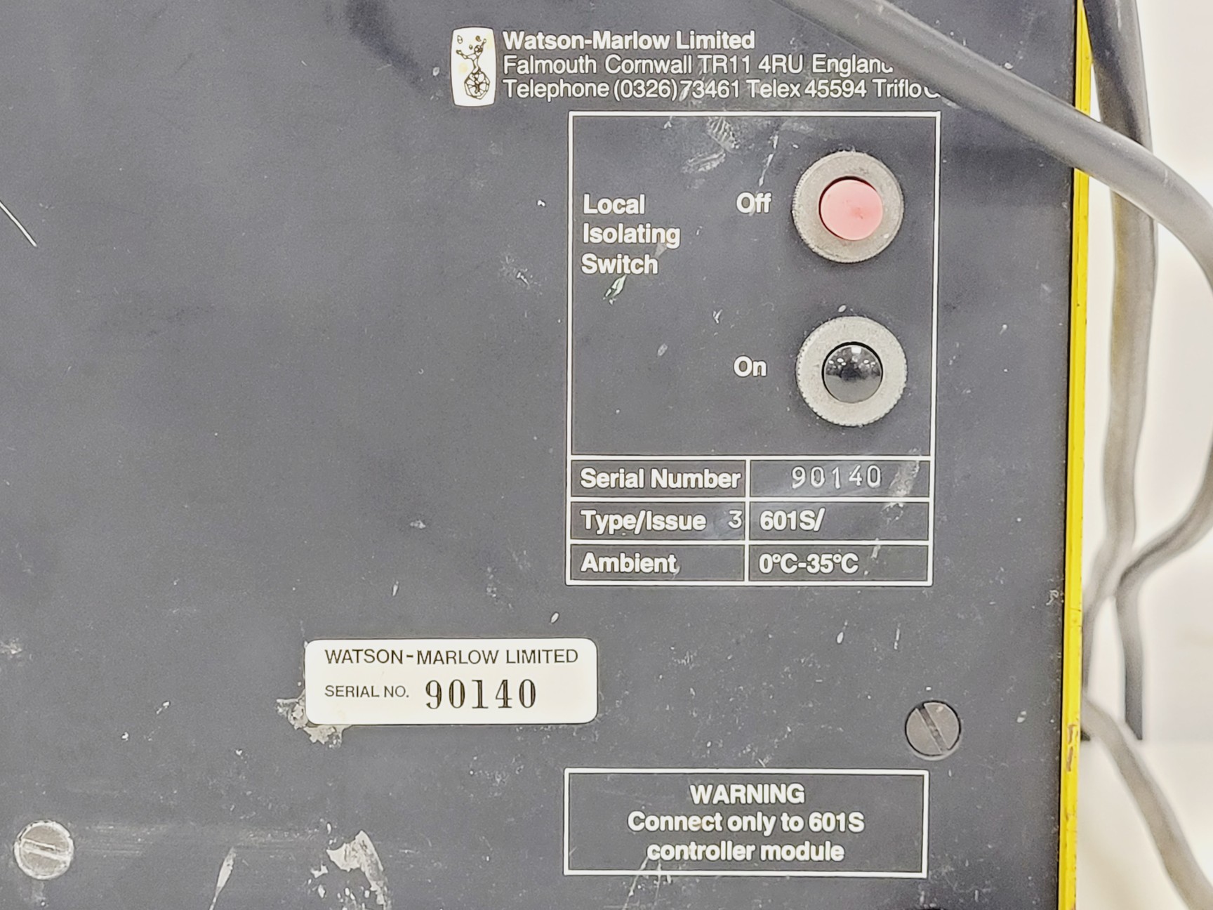 Image of Watson Marlow 601S Peristaltic Pump