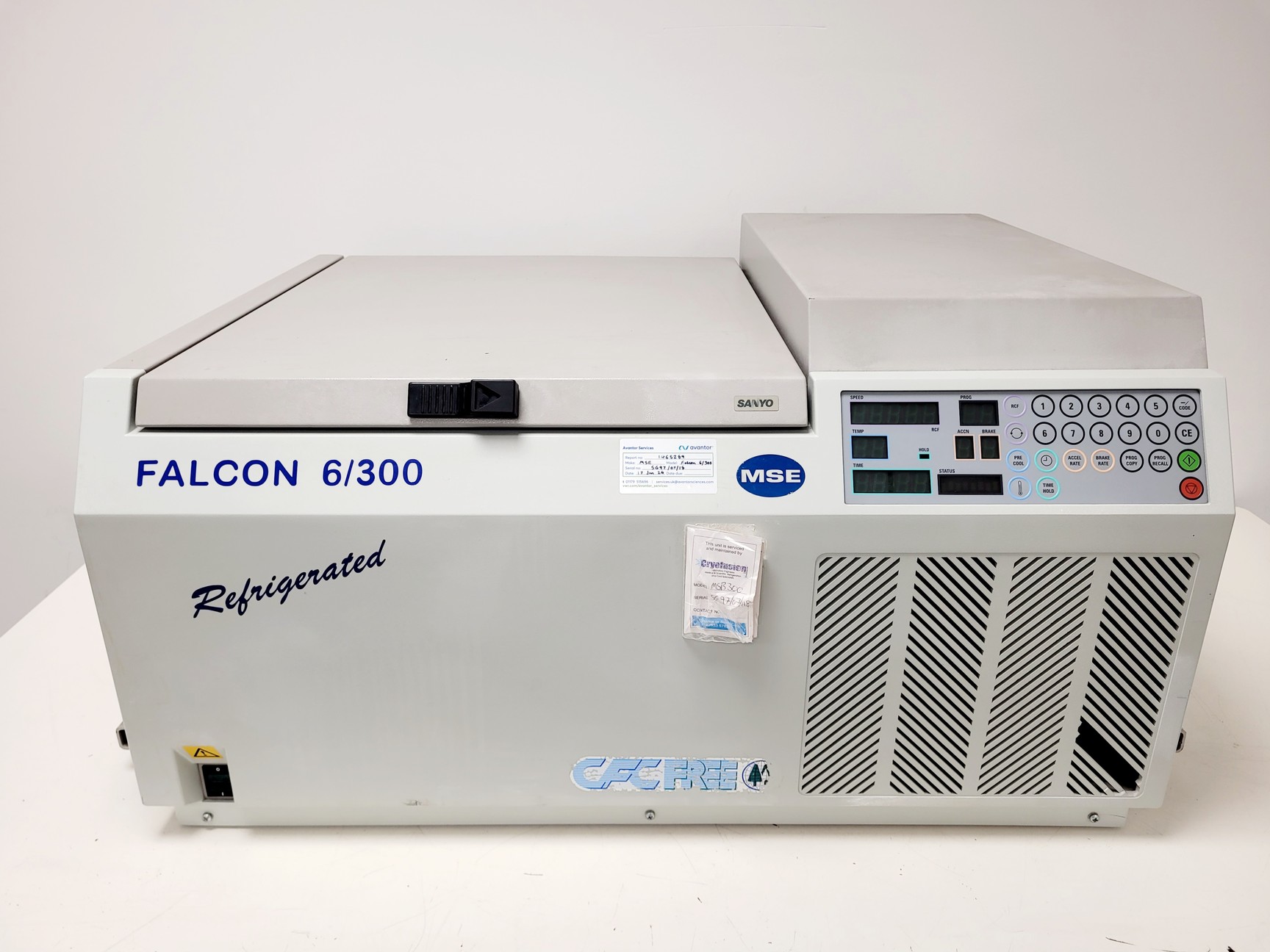 Image of MSE Falcon 6/300 Benchtop Centrifuge