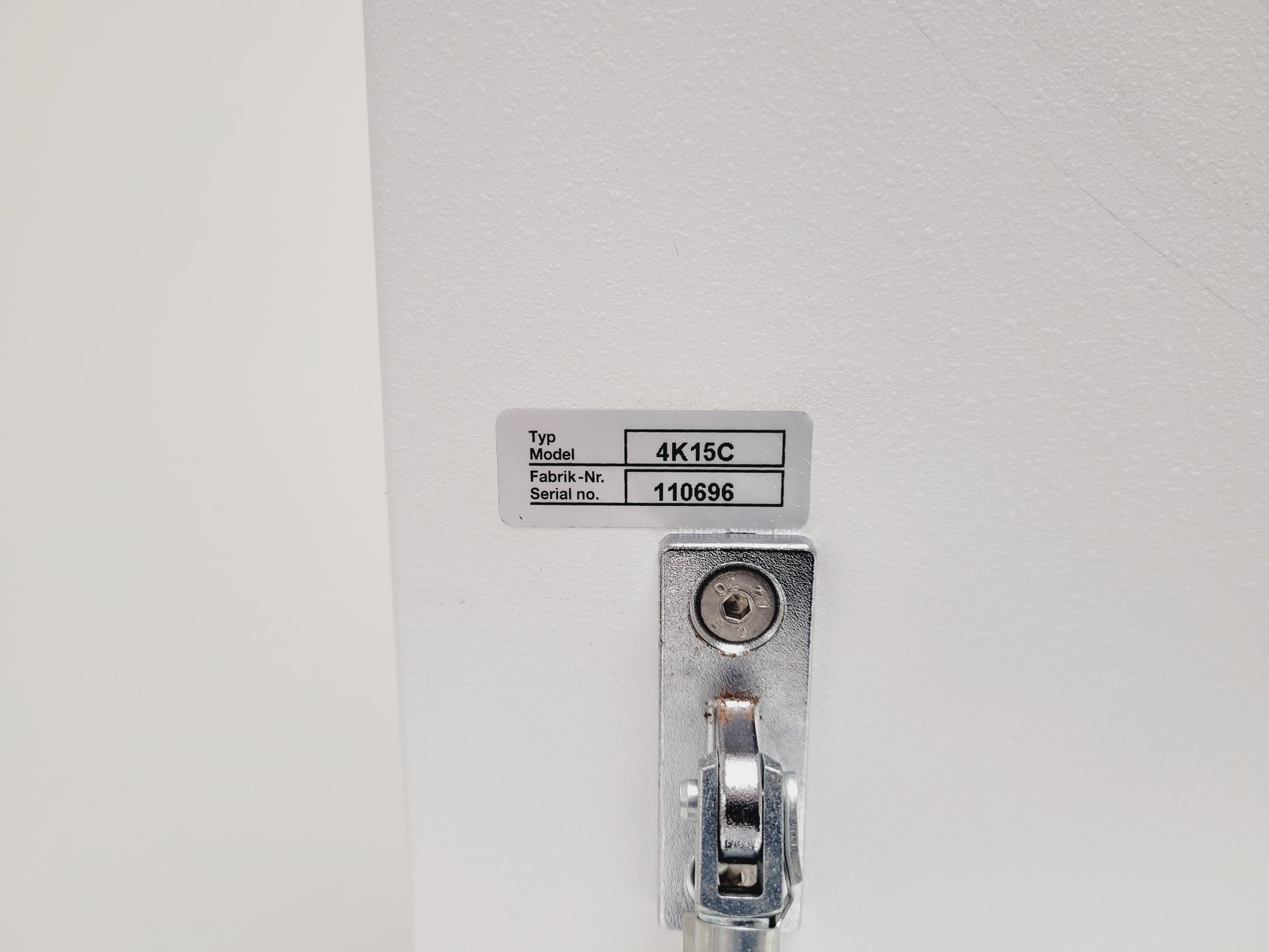 Image of Sigma 4K15C Benchtop Centrifuge