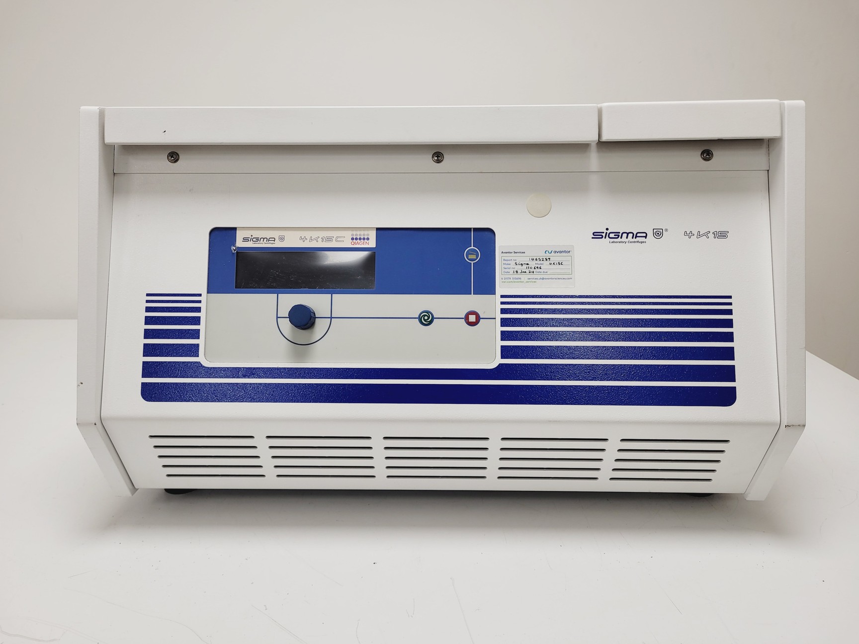 Image of Sigma 4K15C Benchtop Centrifuge