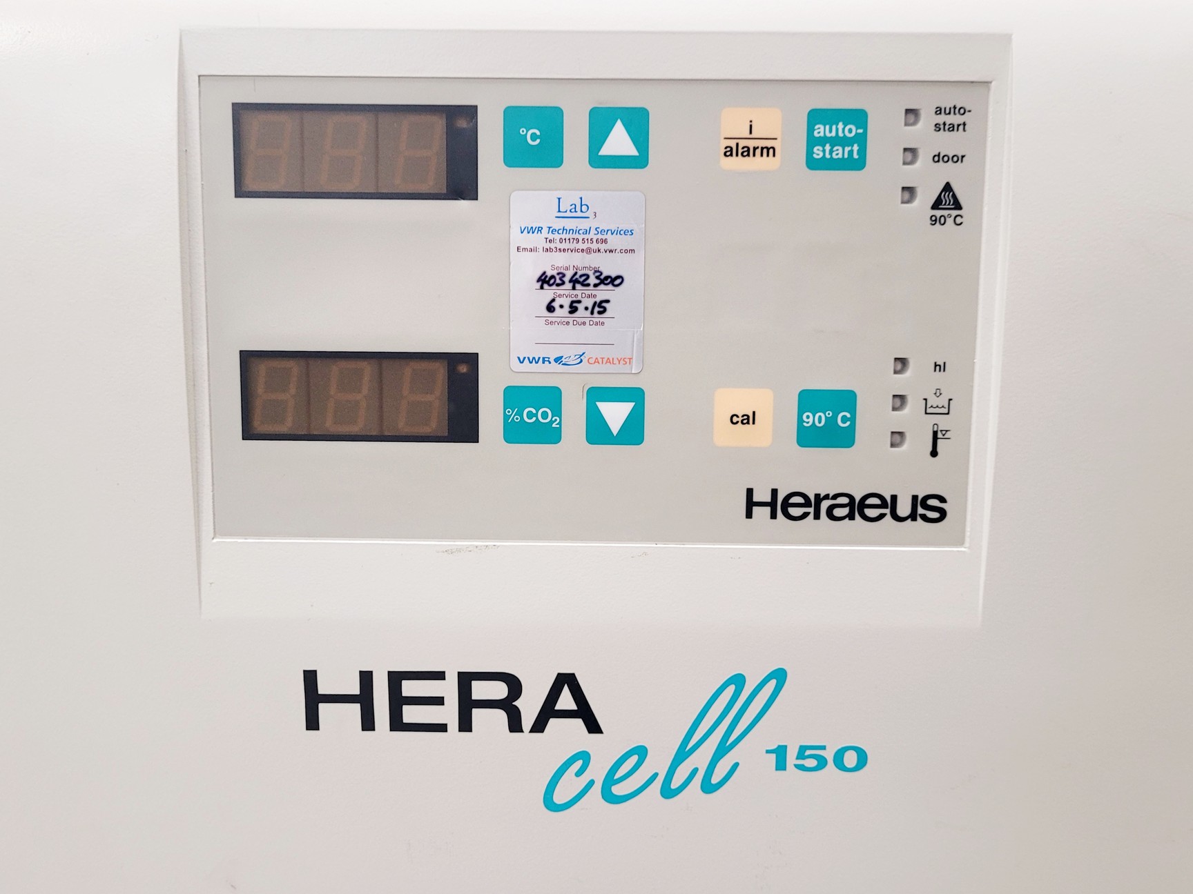 Image of Heareus HERAcell 150 Floor Standing Incubator