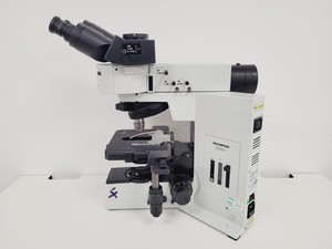 Thumbnail image of Olympus BX50F4 Compound Microscope w/ UVFL 100 1.30 oil 160/0.17 Lab