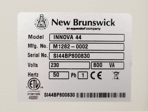Thumbnail image of New Brunswick Innova 44 Incubator Shaker Double Stack Lab